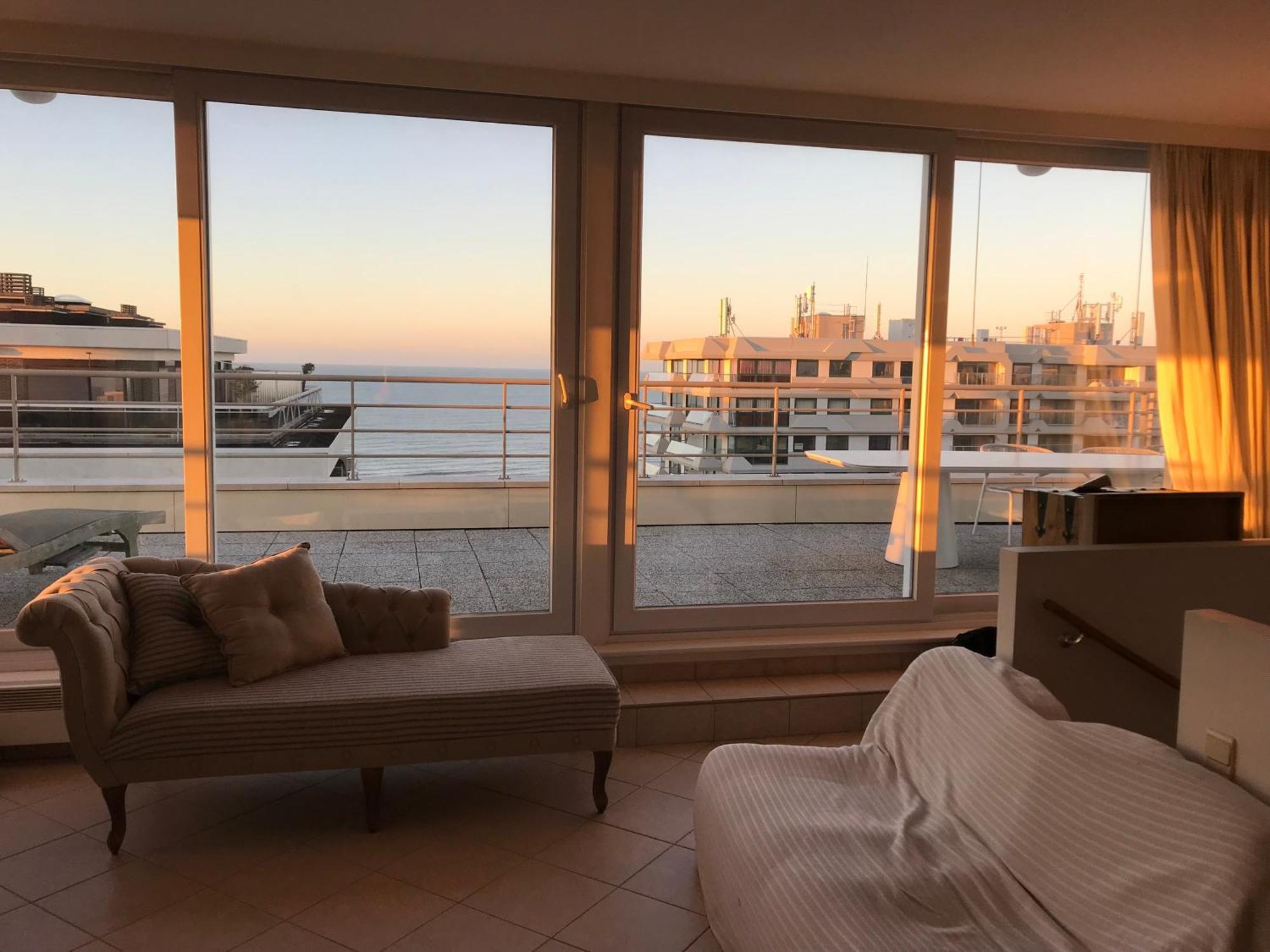 Apartamento Duplex Penthouse Super Zeezicht De Panne Exterior foto
