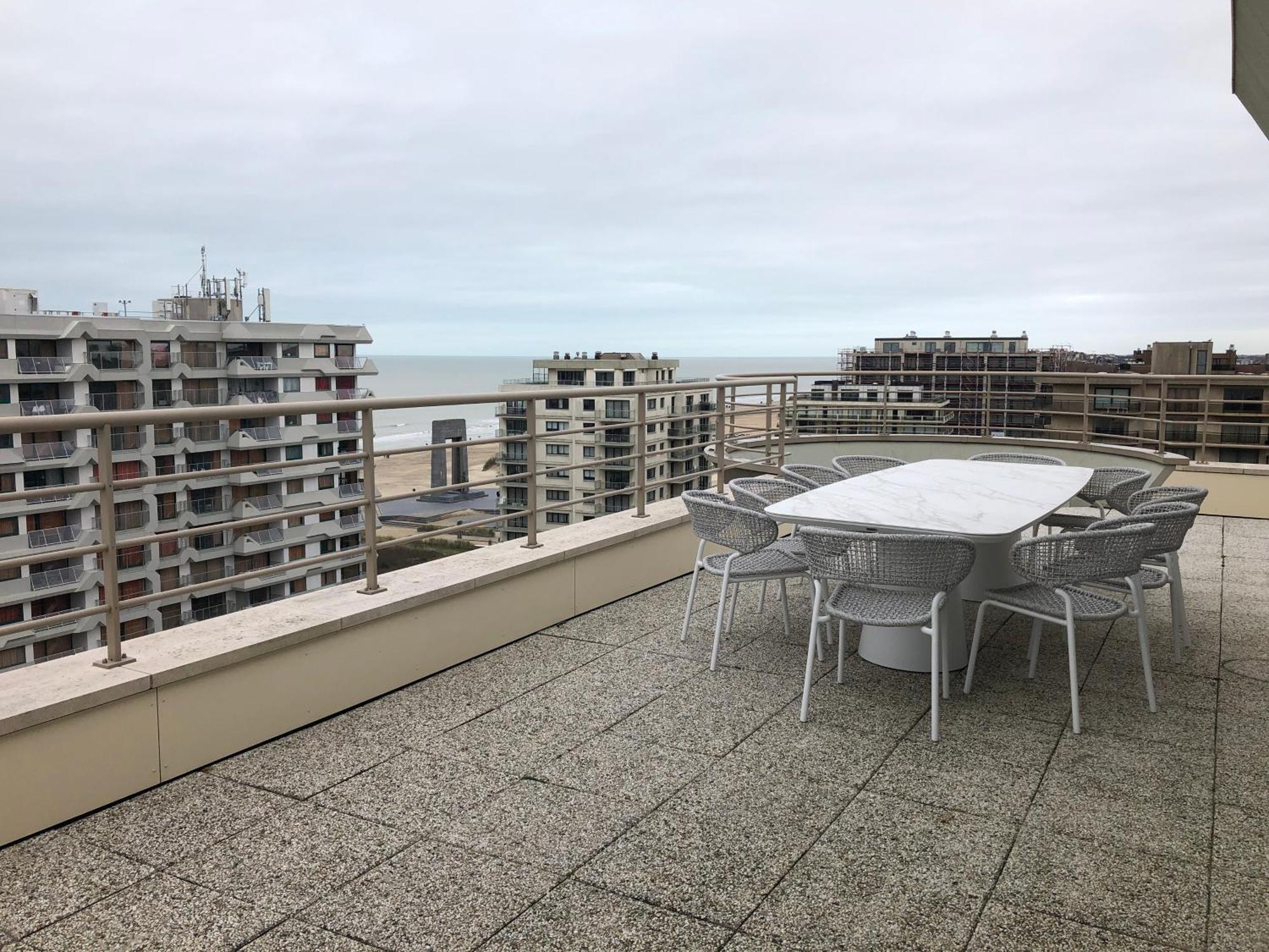 Apartamento Duplex Penthouse Super Zeezicht De Panne Exterior foto